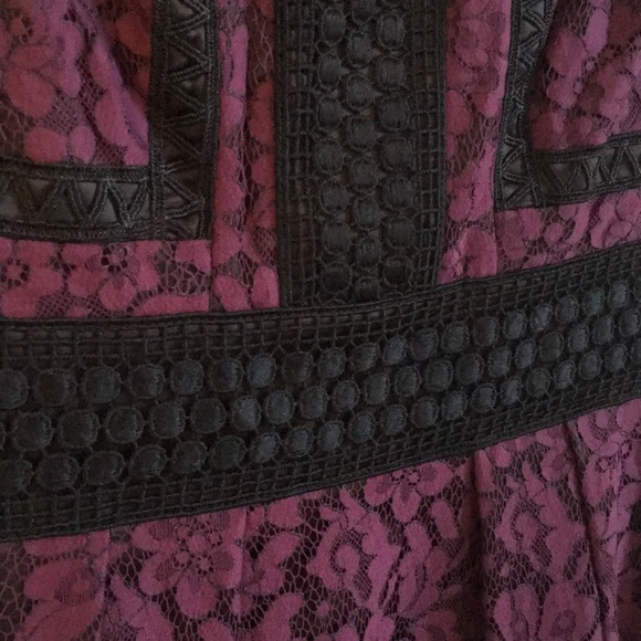 Eliza J Lace Overlay Dress - Picture 3 of 5